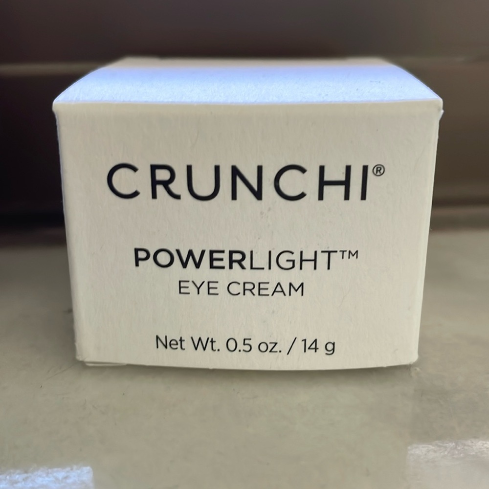 CRUNCHI Powerlight Eye Cream New in Box 0.5 oz 14g